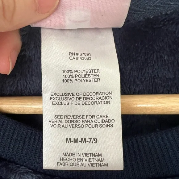 NFL Apparel Navy Bears Sweatshirt - Picture 4 of 4